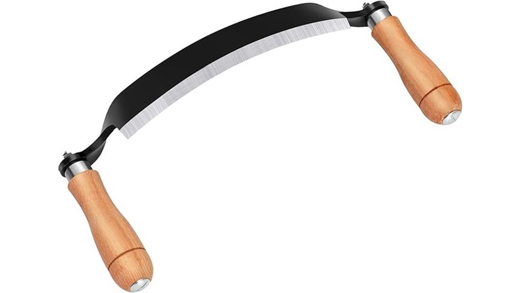 10 inch ergonomic draw knife