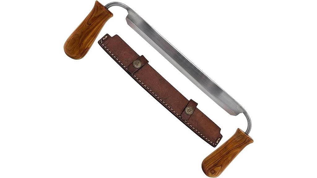 10 inch straight draw knife
