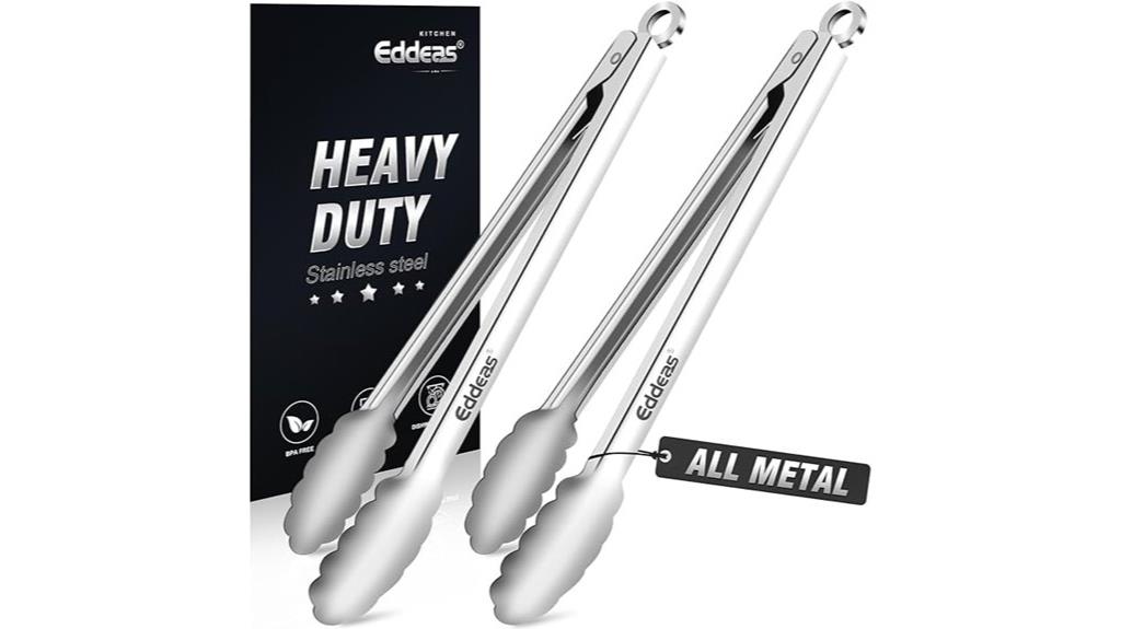 12 inch heat resistant tongs