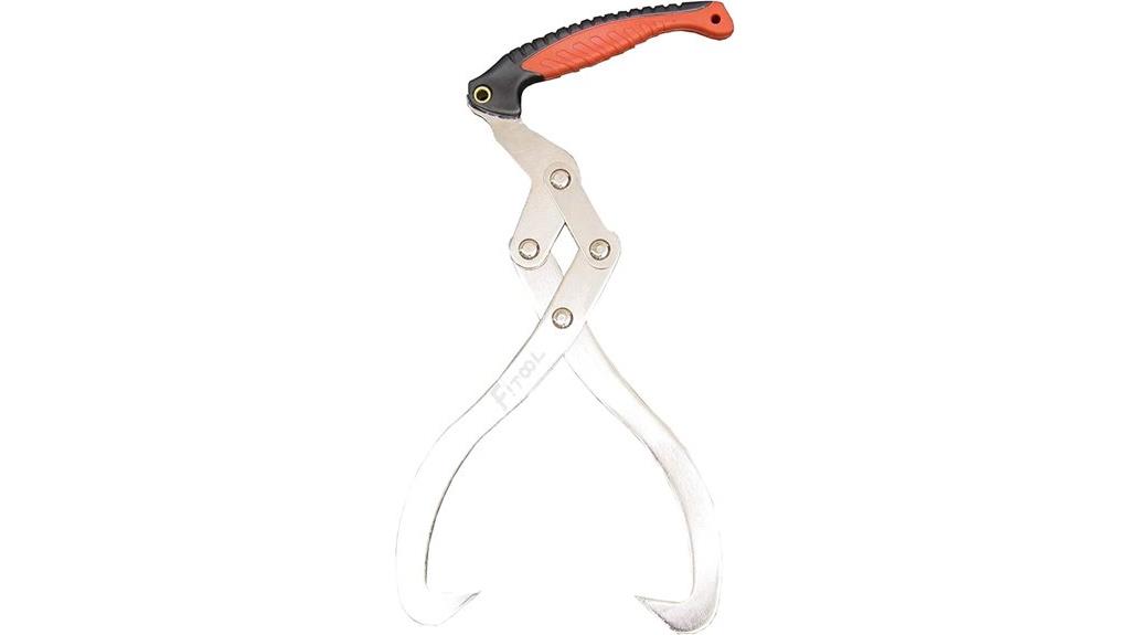 12 inch log lifting tongs