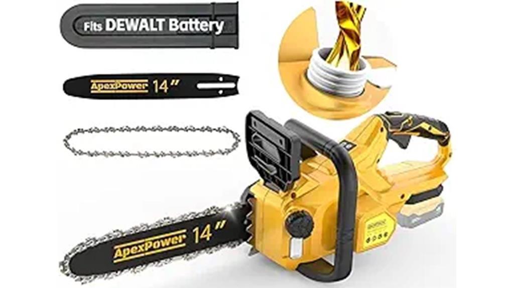 14 inch cordless chainsaw