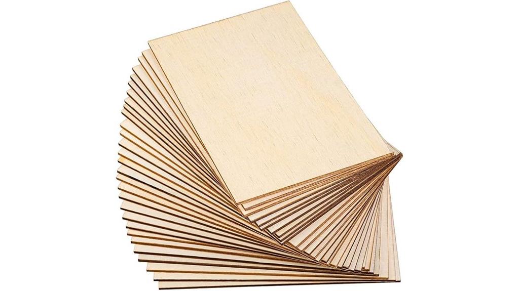 15 pack basswood sheets