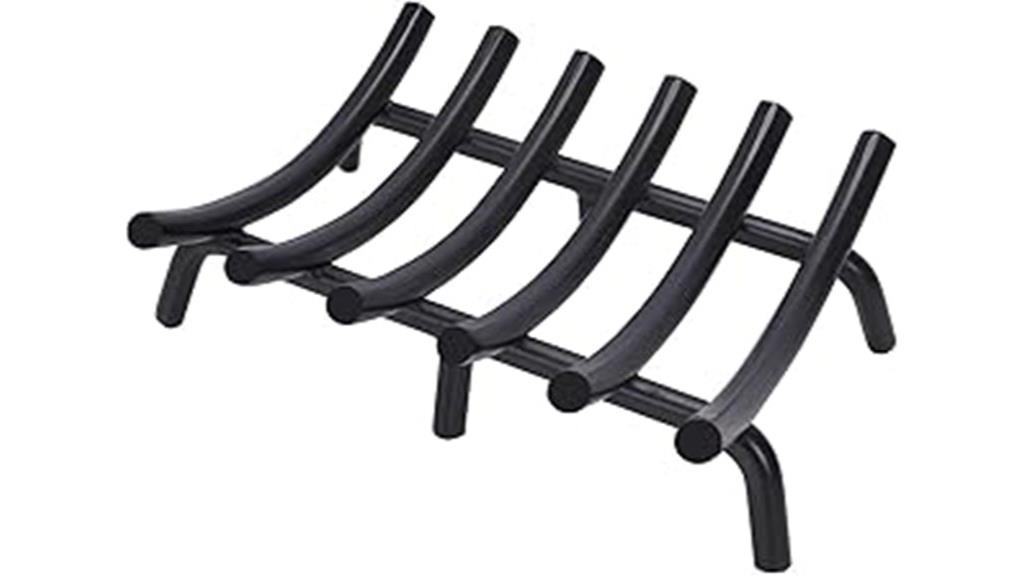 17 inch steel log holder
