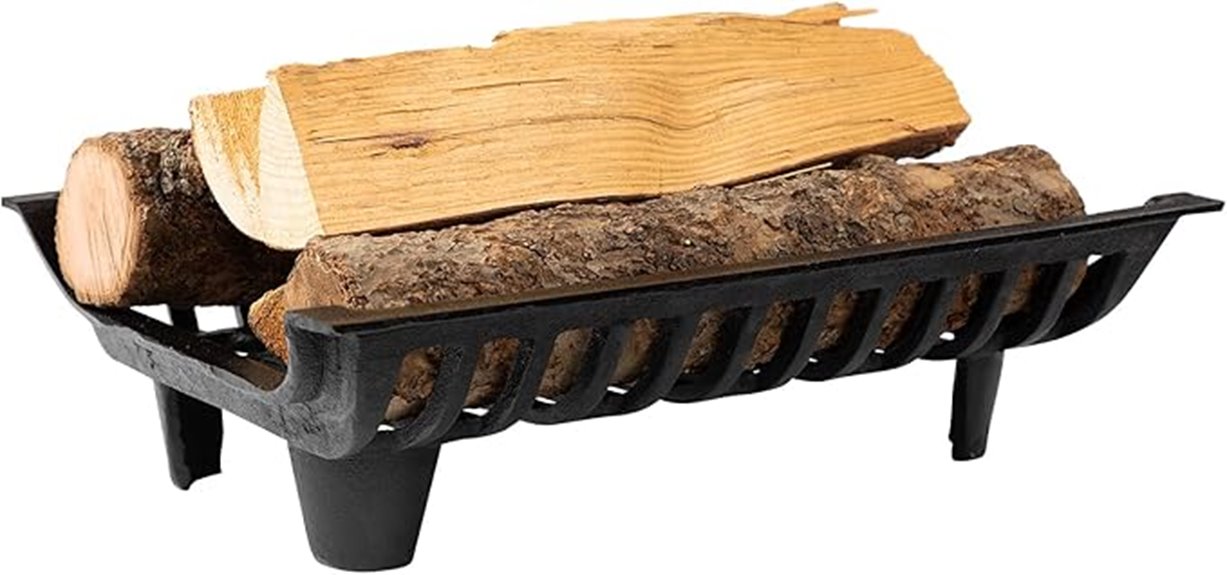 18 inch cast iron grate