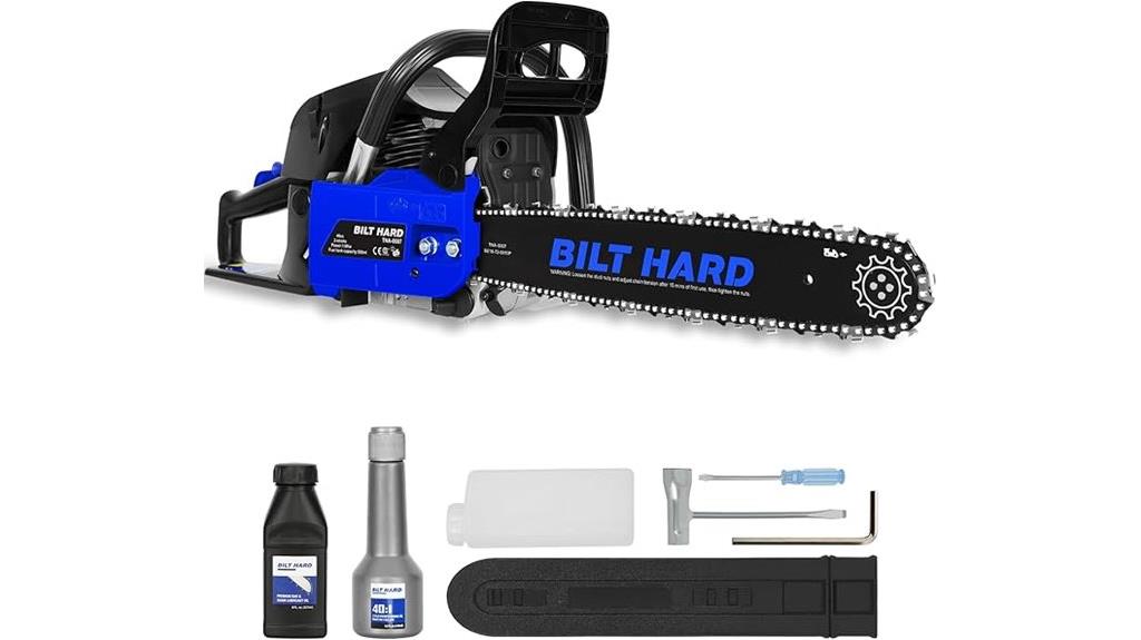 18 inch gas chainsaw