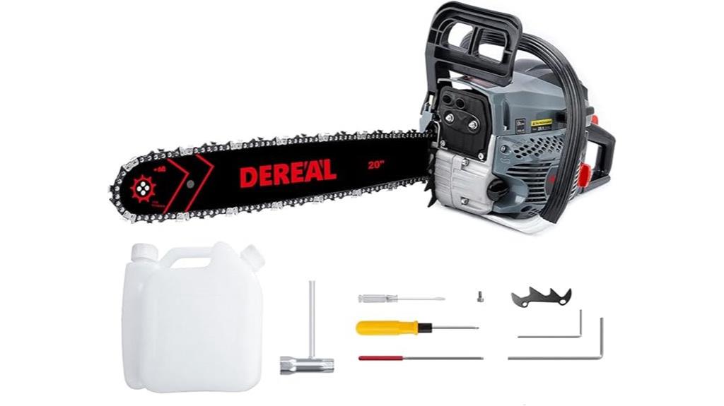 20 inch gas chain saw