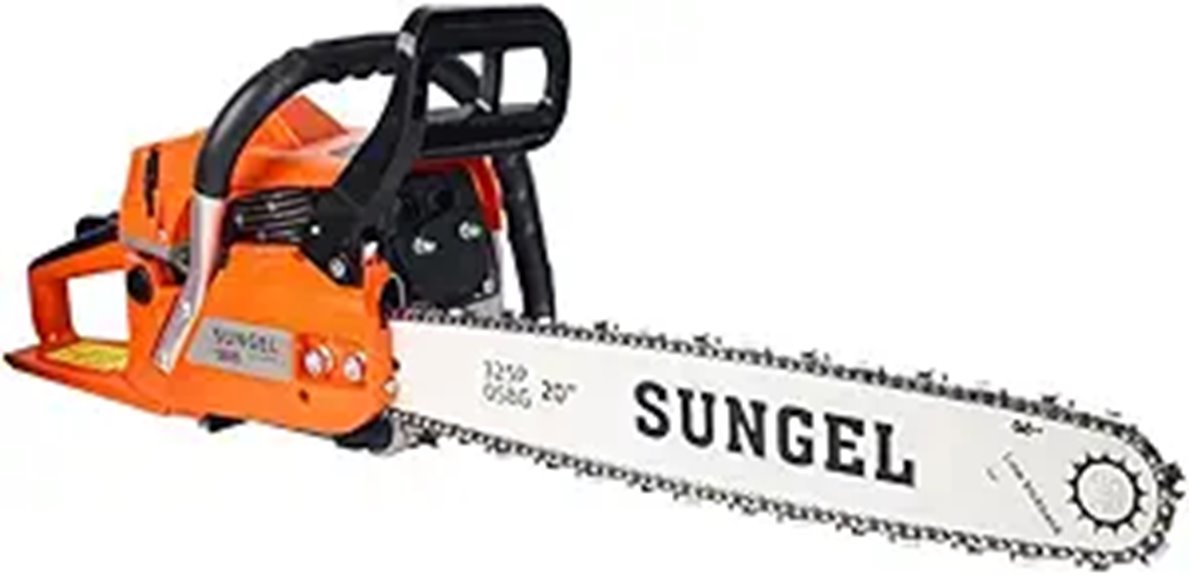 20 inch gas chain saw