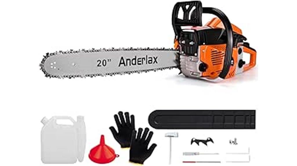 20 inch gas chainsaw