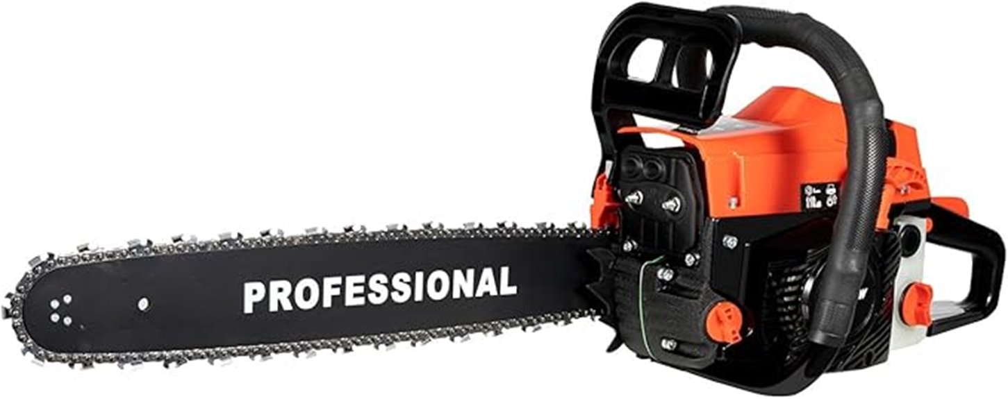 20 inch gas chainsaw