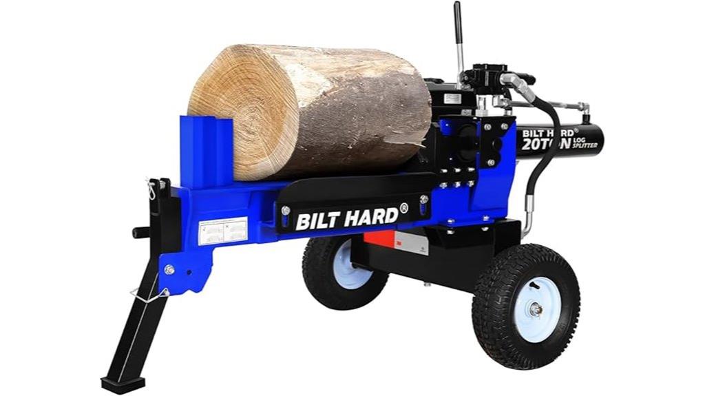 20 ton gas log splitter