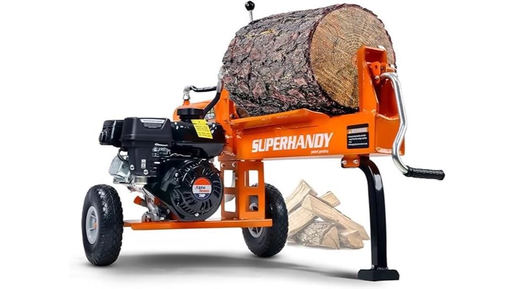 20 ton gas log splitter