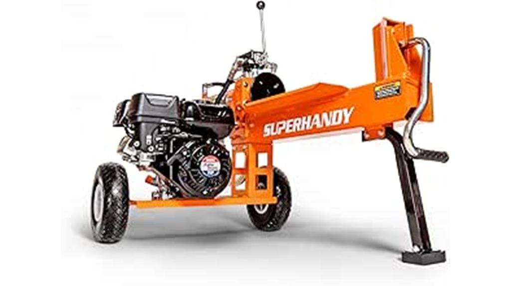20 ton portable firewood splitter