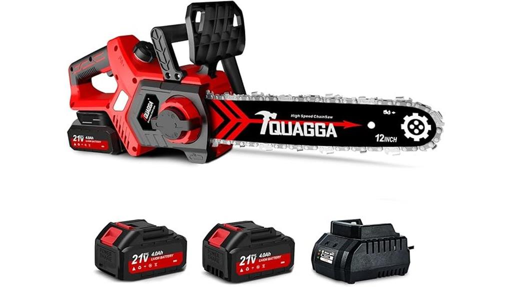 21v cordless chainsaw kit
