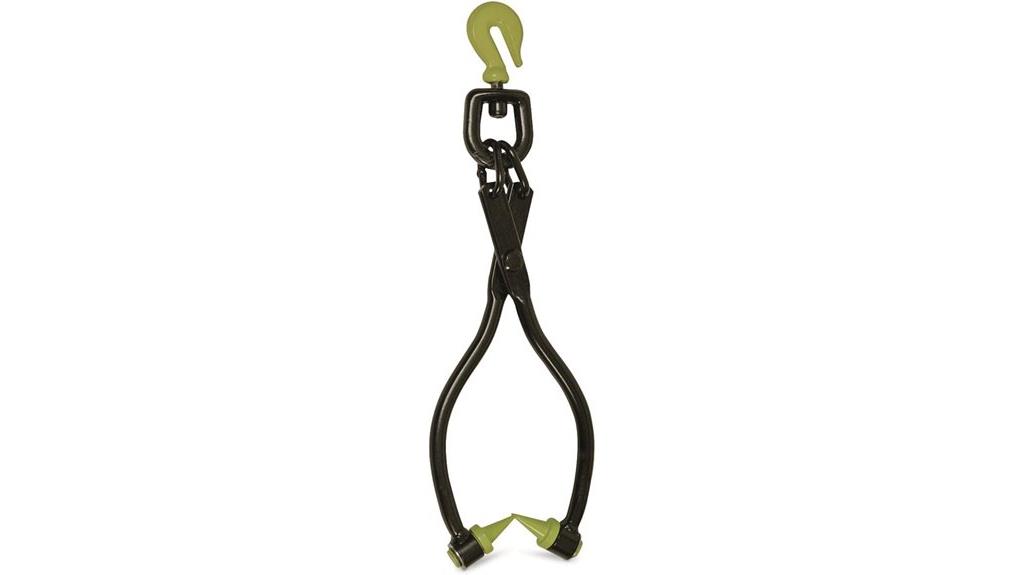 25 inch swivel skidding tongs