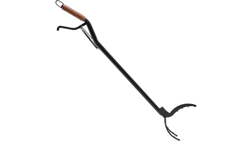 40 inch steel fire tong