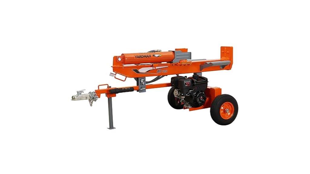 40 ton gas log splitter