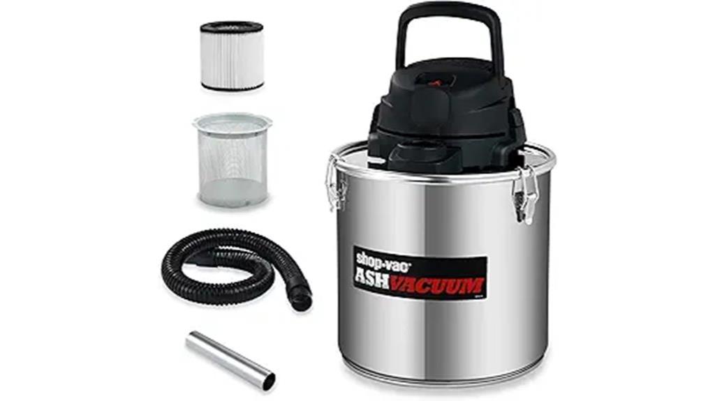 4 gallon ash vacuum