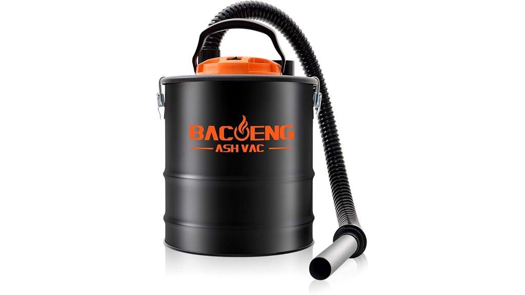 4 gallon pellet ash vacuum