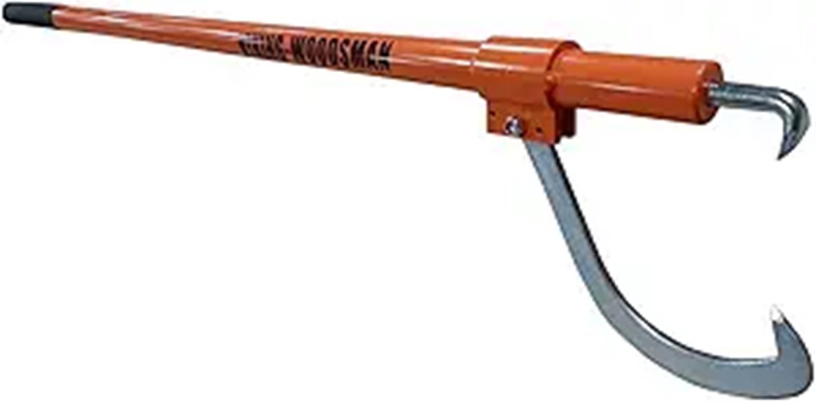 60 inch aluminum log hook
