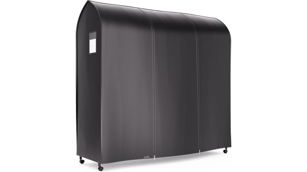 6ft clothes rack cover