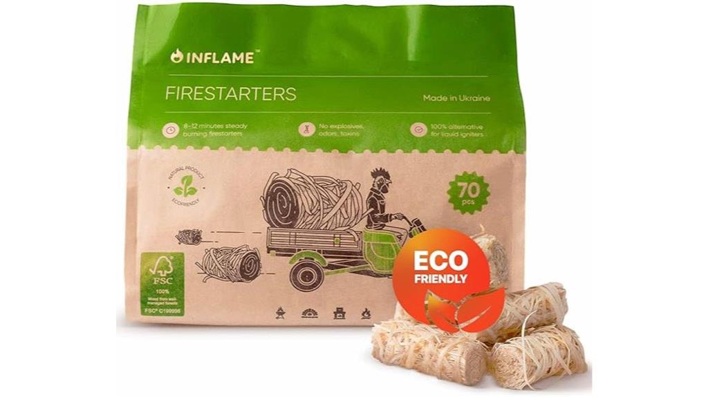 70 pack fire starting kit