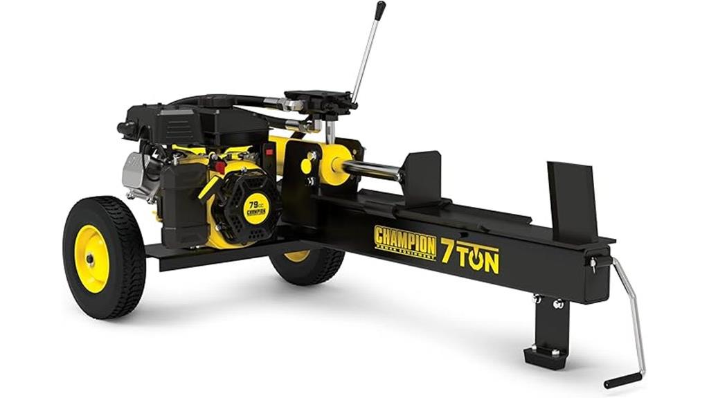 7 ton gas log splitter