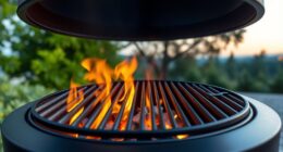 adjustable fire pit grate