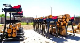 adjustable height log splitter