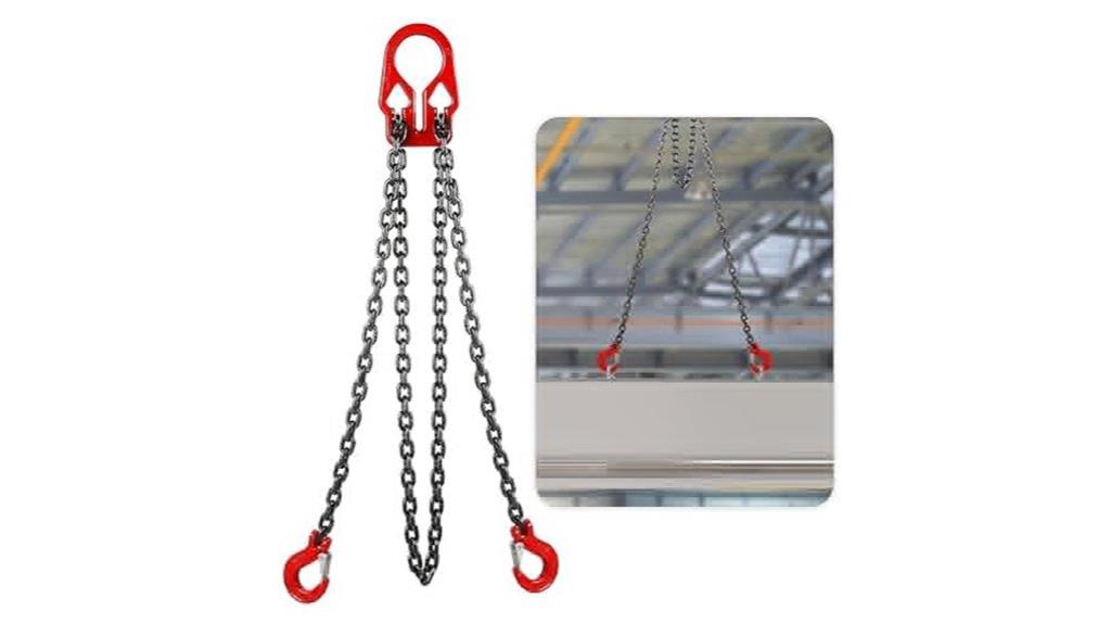 adjustable lifting chain hooks
