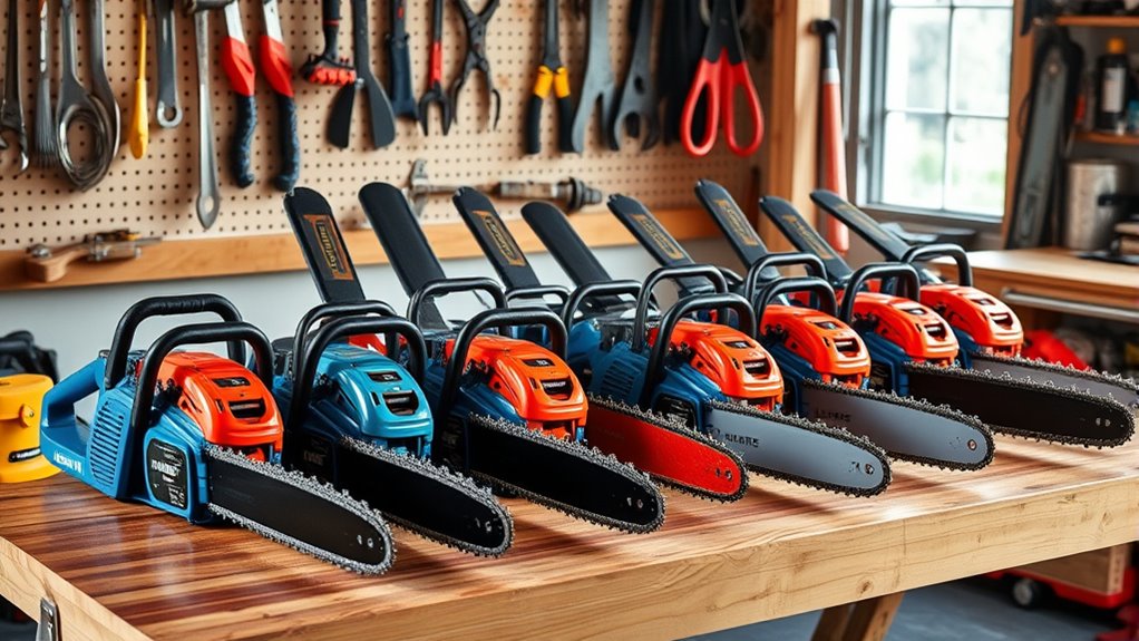 affordable gas chainsaws with warranty