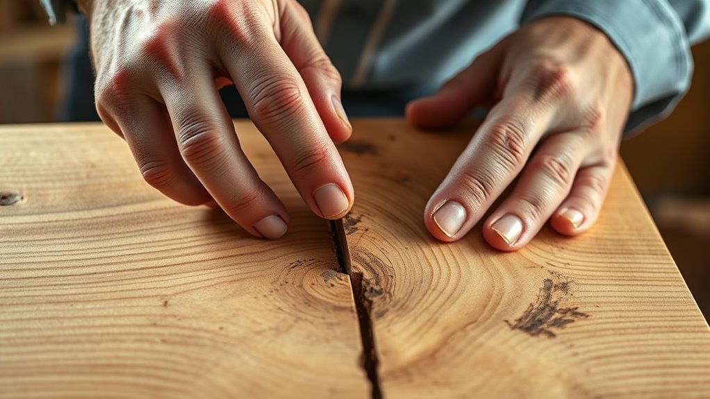 align cut line with grain