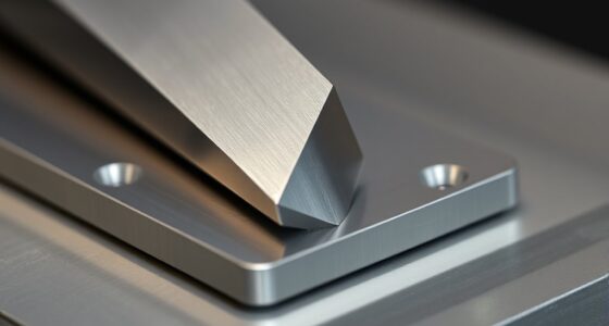 align wedge with push plate