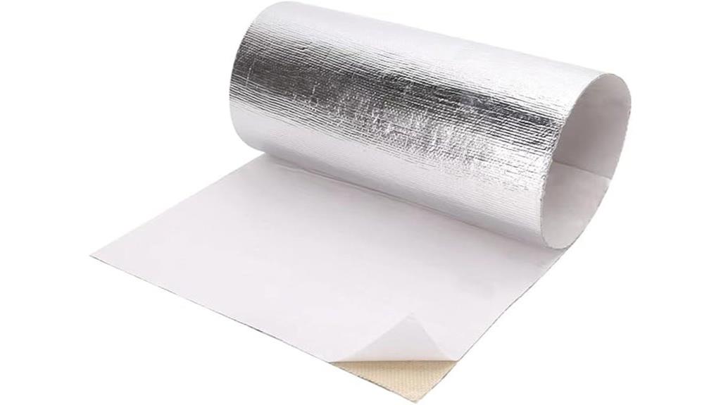 aluminized heat shield mat