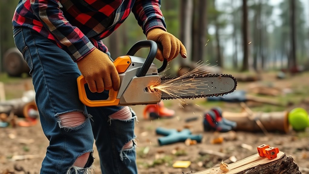 always wear proper safety gear