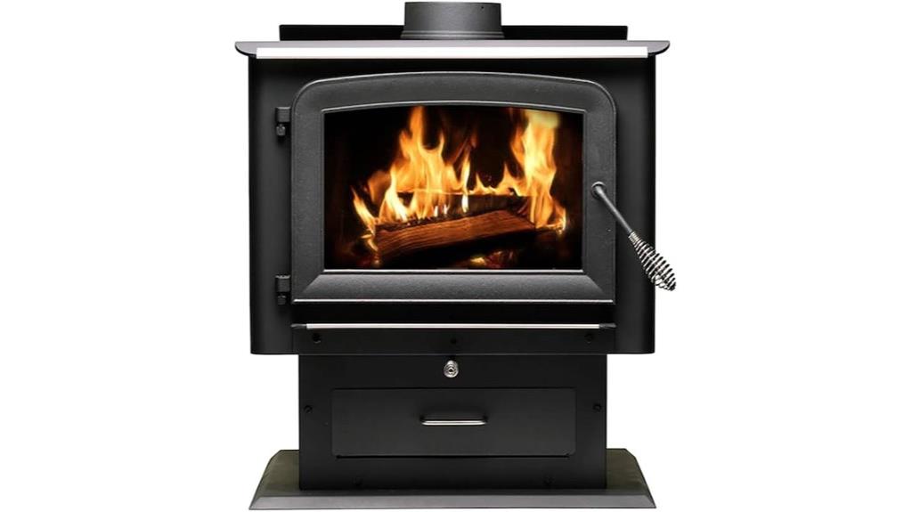ashley hearth pedestal stove