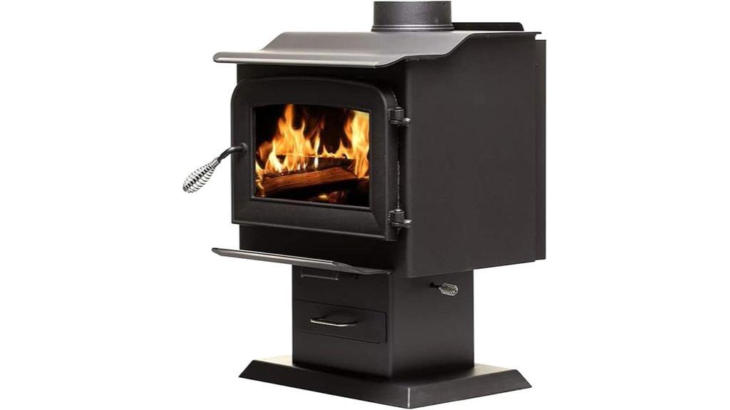 ashley hearth pedestal stove