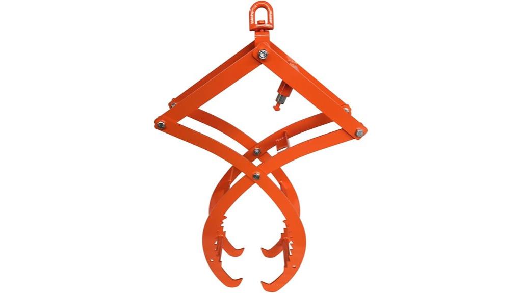 automatic gripping log tongs