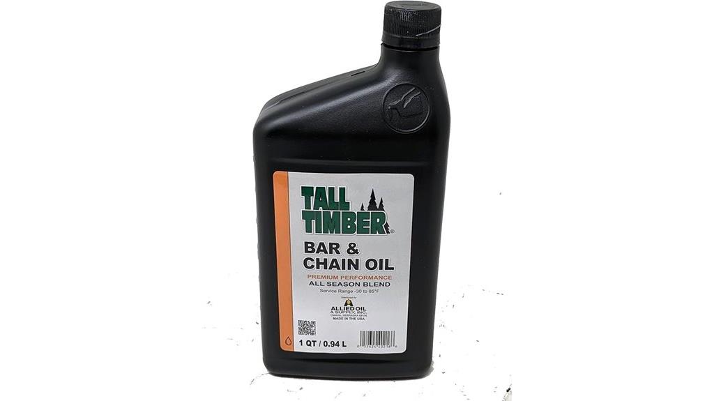 bar oil quart size