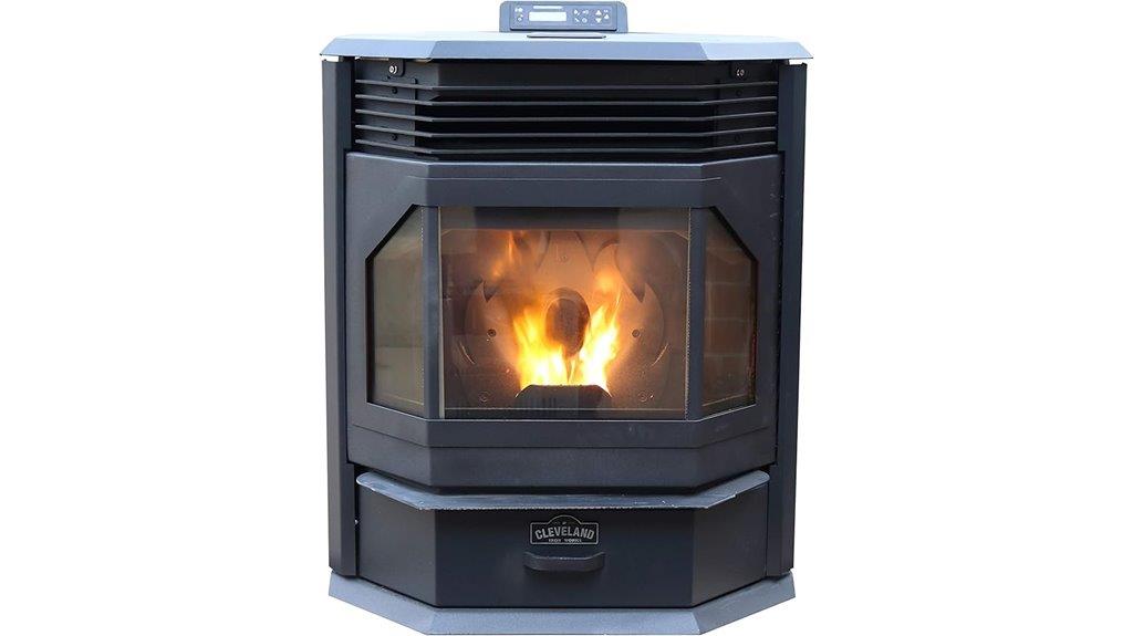 bayfront pellet stove capacity