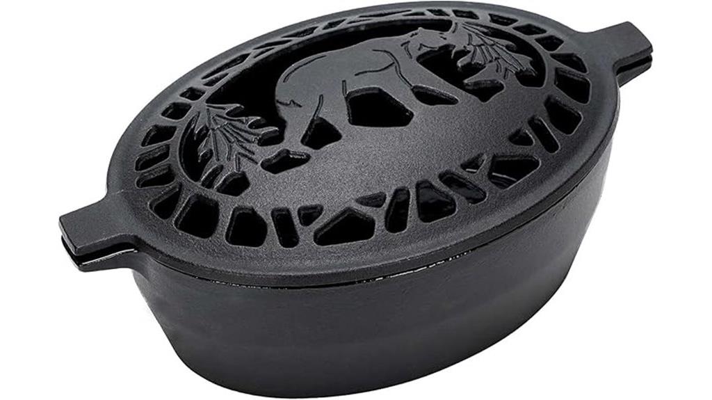 bear pattern wood stove humidifier