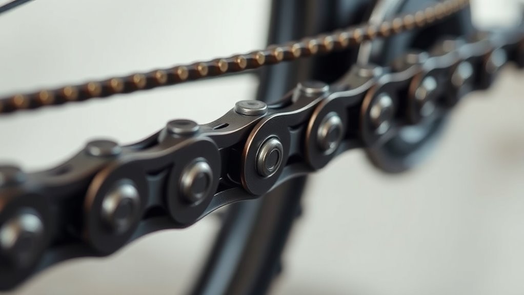 bike chain maintenance signs
