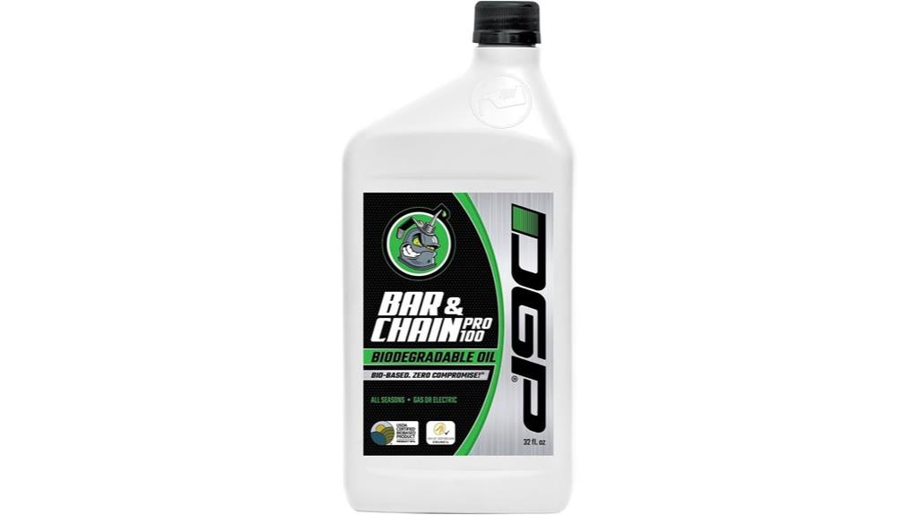 biodegradable 32oz chainsaw oil