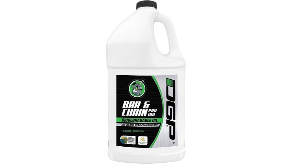 biodegradable chainsaw oil