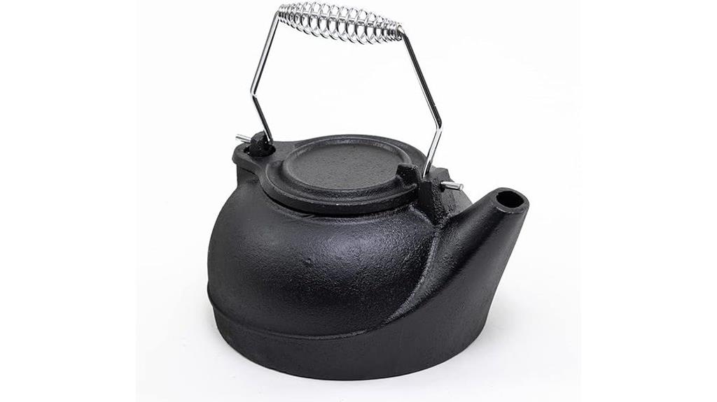 black 3qt kettle fireplace