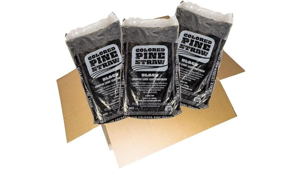 black mulch 3 bags
