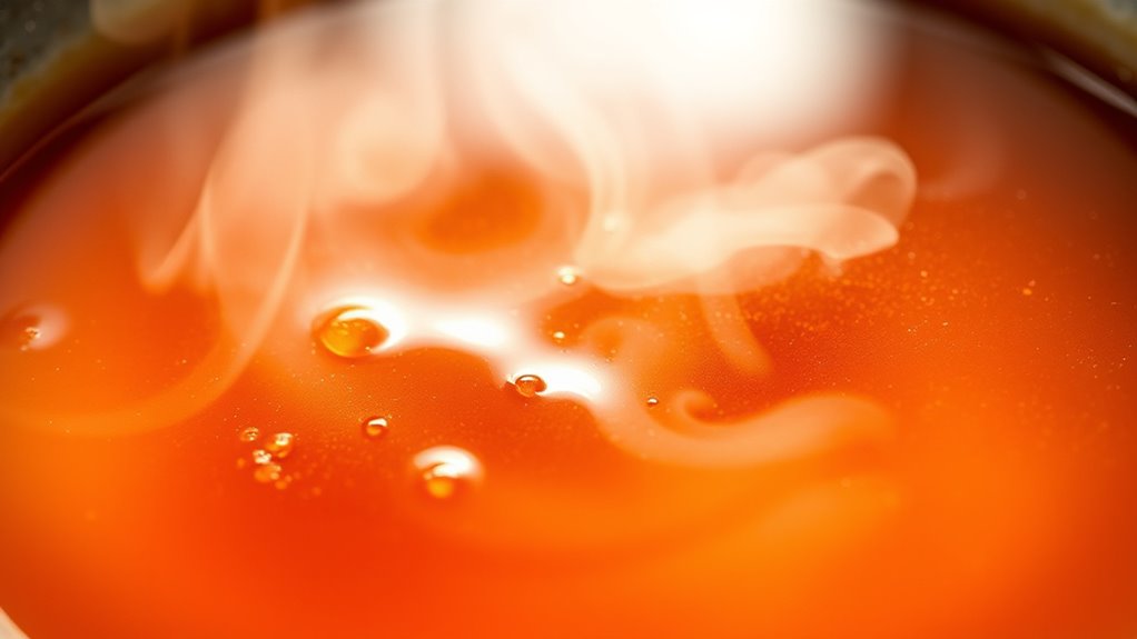 broth color signals flavor development