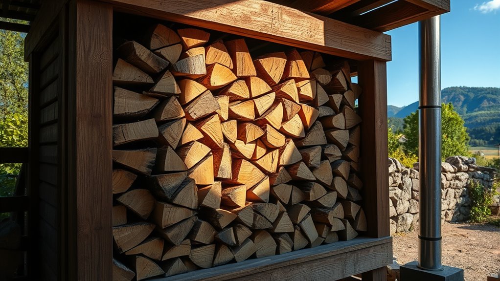 building a wood drying kiln