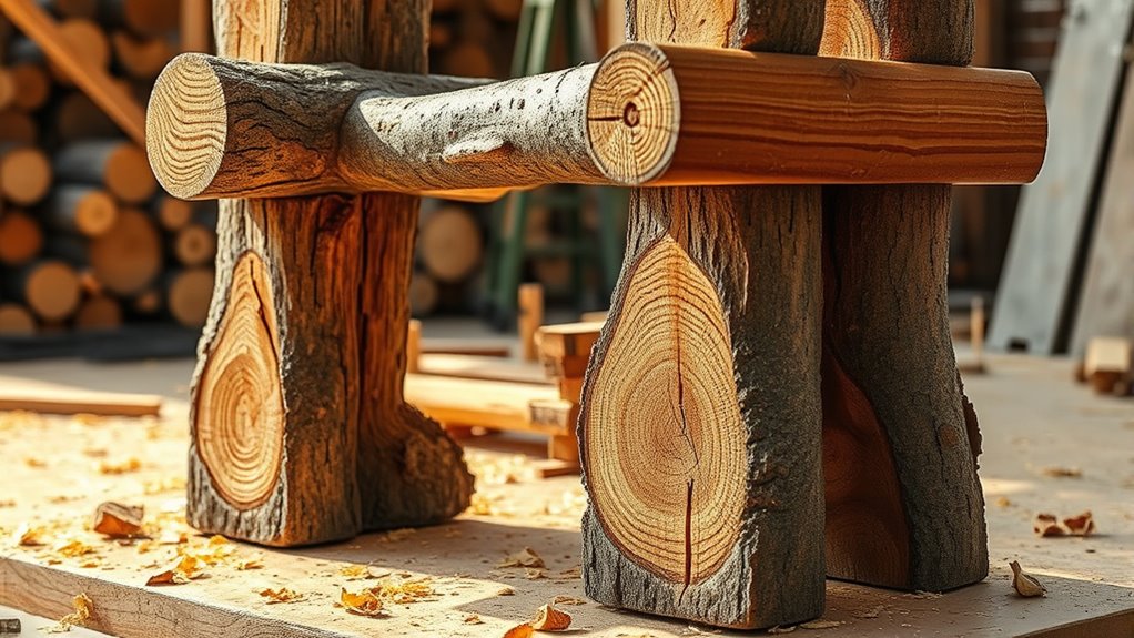 building log sawhorses effectively