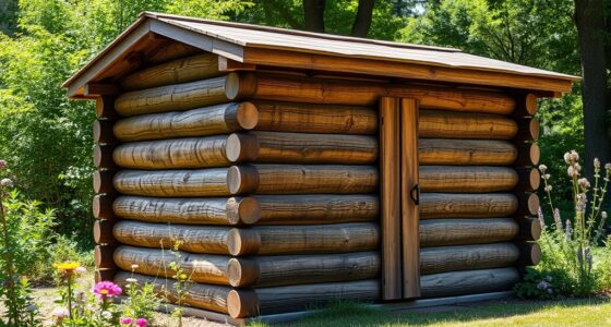 building rustic compost container