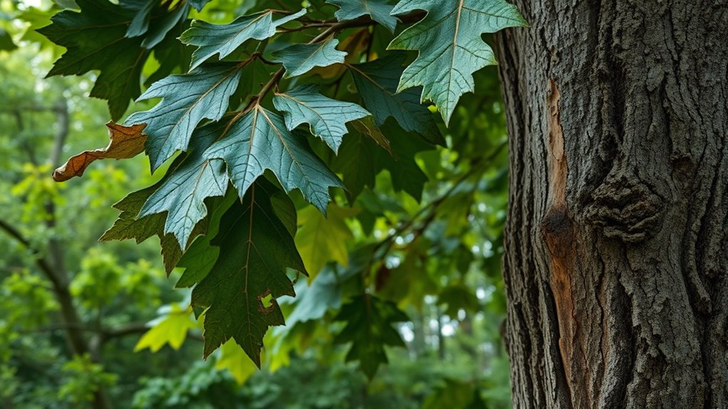 call professionals for oak wilt